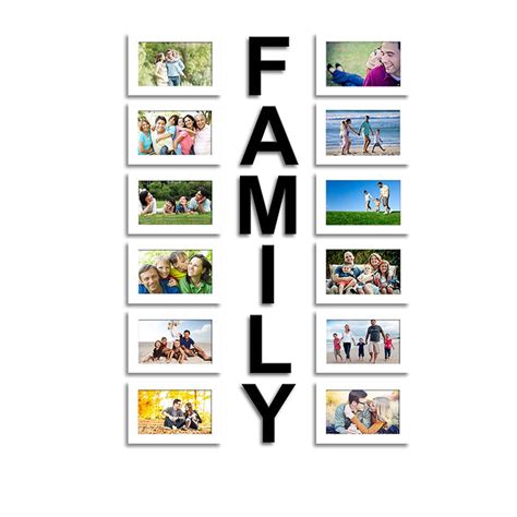 Set of 12 White Wall Photo Frames — ART STREET