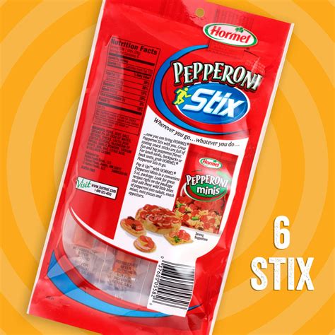 Hormel Pepperoni Stix Nutrition Facts | Besto Blog