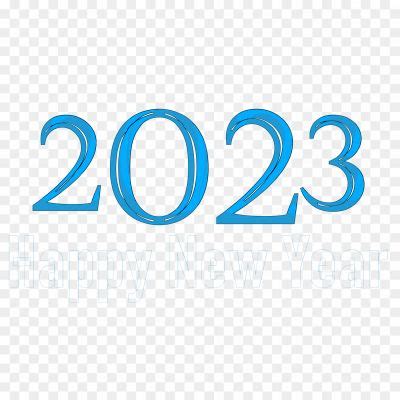 Happy New Year 2023 High Resolution Transparent Image PNG - Pngsource