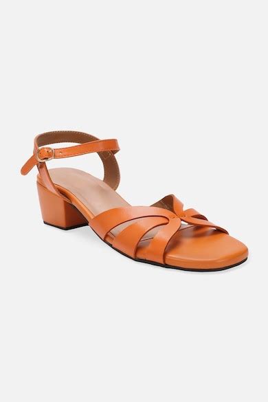 Buy Women Orange Casual Heels Online - 39691928 | Allen Solly