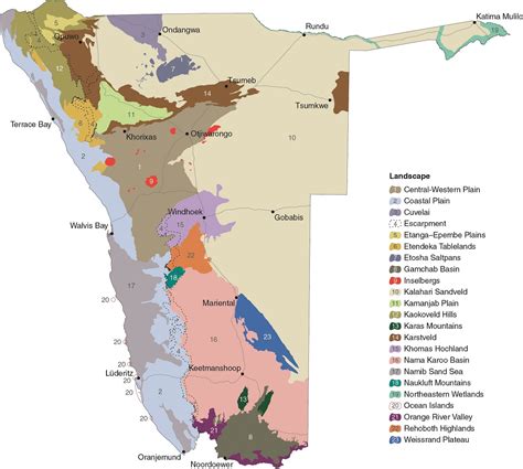 Landscapes | Atlas of Namibia