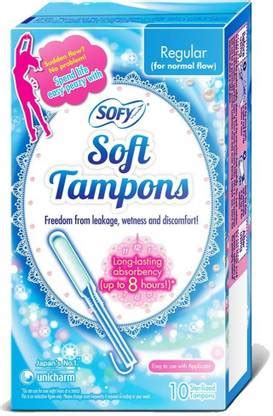 SOFY Soft Tampons Regular (Pack of 10 Piece) Tampons | Buy Women ...