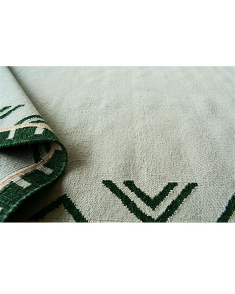 Olive Path | MODERN | BOHEMIAN | RECTANGLE | Green & Grey | Flat Weave ...