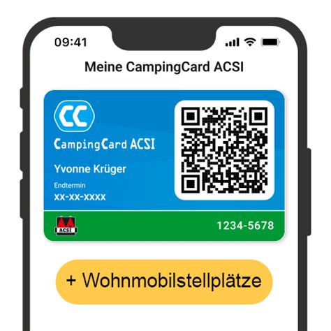 CampingCard ACSI-App | Erläuterung und Information
