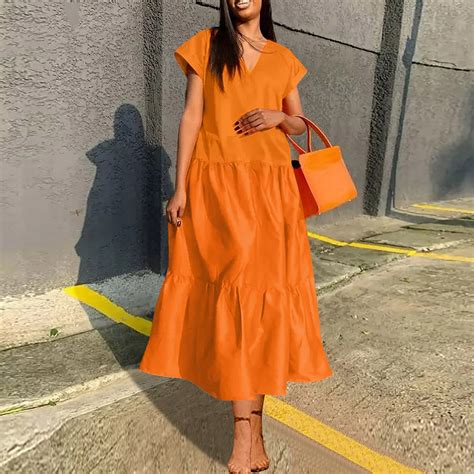 Orange Summer Dresses