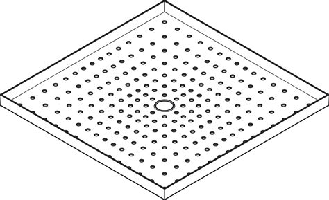 hansgrohe Spare parts: Spray plate for OHS 300, Item No. 94580000
