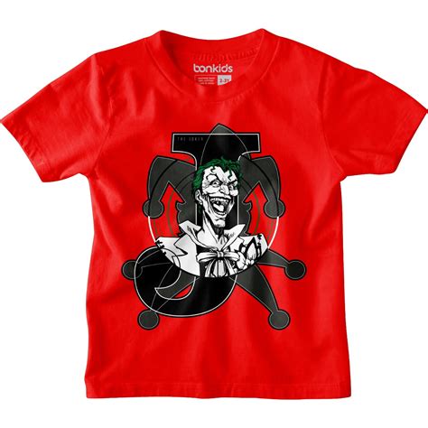 THE JOKER RED BOYS T-SHIRT – BONKIDS