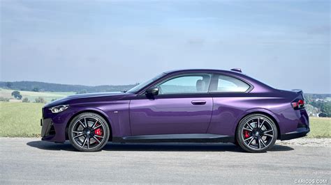 2022 BMW M240i Coupé xDrive (Color: Thundernight Metallic) | Side