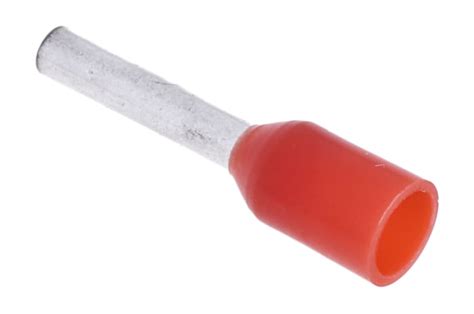 RS PRO | RS PRO Insulated Crimp Bootlace Ferrule, 8mm Pin Length, 1.4mm ...