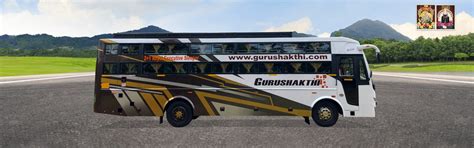 Online Bus Ticket Booking, Route, Time Schedule | Gurushakthi Motors