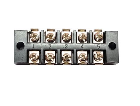 SE521 5 Way Terminal Block Connector Open Type 15A ET8114 – EMERGING ...