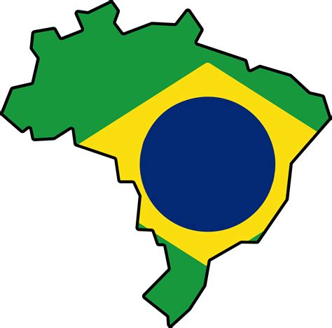 drawing of brazil flag map. 32327291 PNG