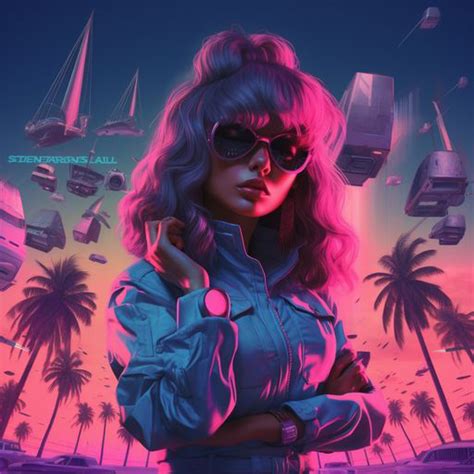 Synthwave Style 的图像结果