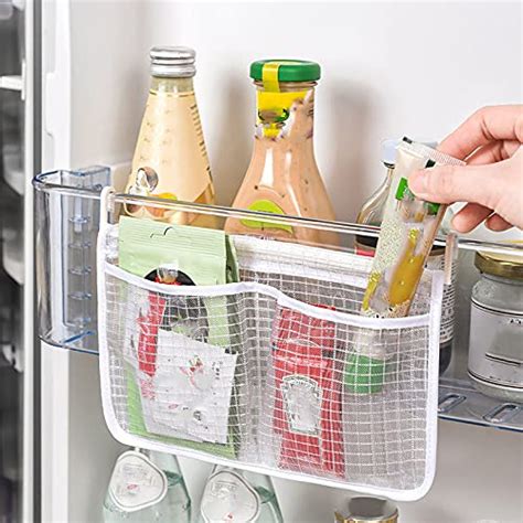 MORECON 2021 Refrigerator Door Organizer Set Used to Fridge Door ...