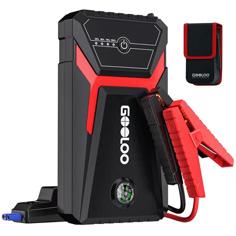 Buy GOOLOO GE1500 Car Battery Booster Jump Starter Power Pack, 1500A ...