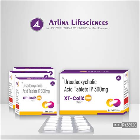 XT-Colic - 300 Tablets Atlina Lifesciences Pvt. Ltd.