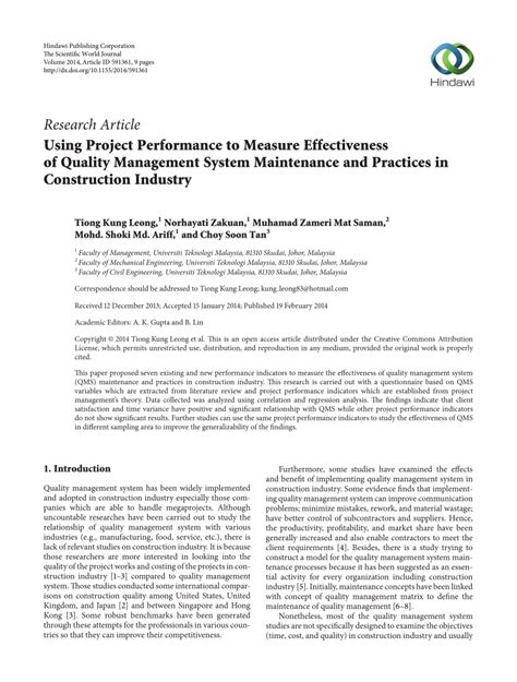 Measure Project Quality Performance 的图像结果