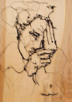 190 Thread Drawing ideas | textile art, embroidery art, textile artists