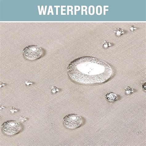 Outdoor Linen Sheer Curtains for Patio Waterproof Indoor/Outdoor ...