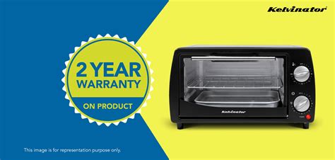 Kelvinator 10L Oven Toaster Griller (OTG), Black, KOTG00110