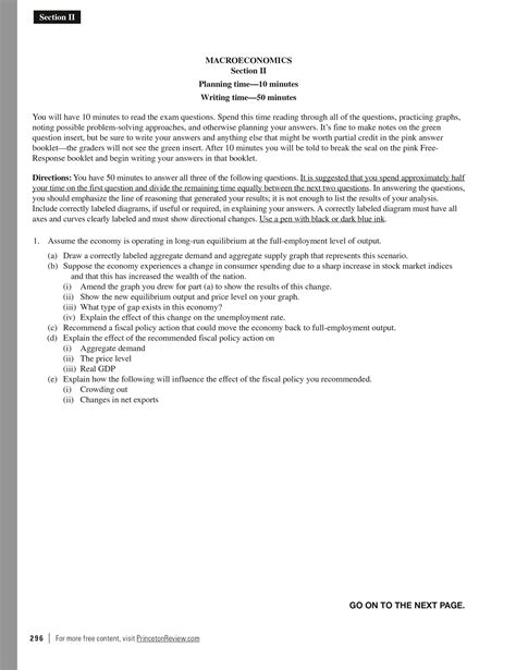 Extended ebook content for Cracking the AP Economics Micro & Macro ...