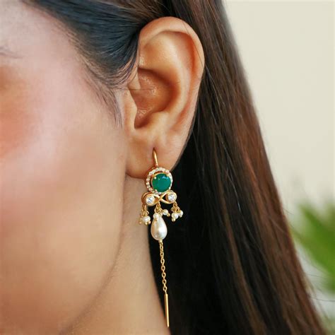 Shop Silver Sui Dhaga Earrings & Jewelry – Unniyarcha