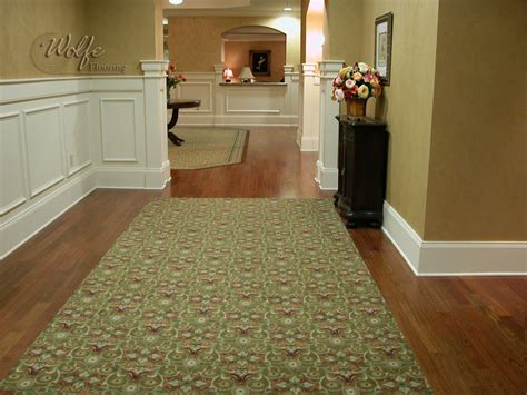 Clearwater Senior Living Custom Carpet and Hardwood