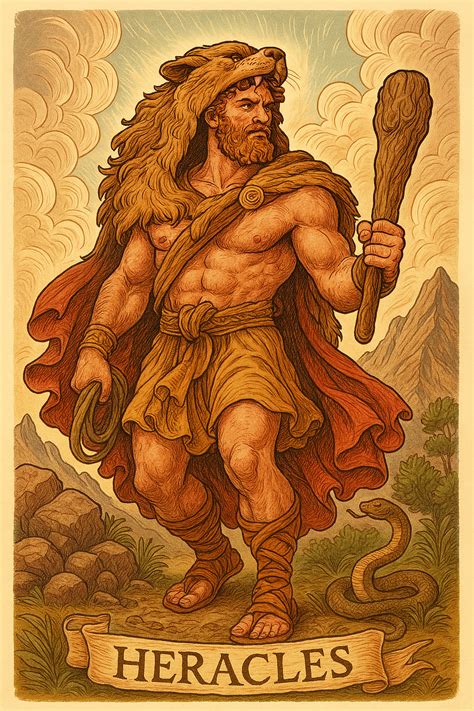 Heracles / Hercules, Greek God | Greek mythology art, Greek and roman ...