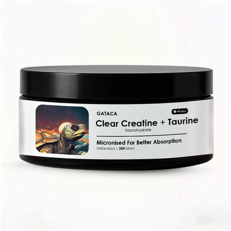 Clear Creatine + Taurine | More Strength | More Power | Faster Recover ...