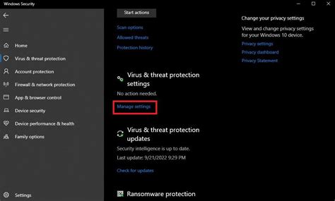 Image result for How to Disable Windows Virus Protection
