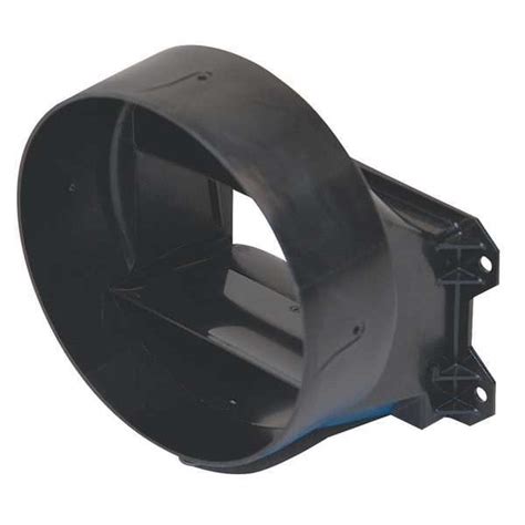 Dayton Round Duct Connector, 6 In. 6WZP2 | Zoro