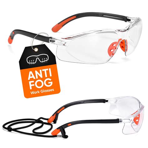 Buy SAFEYEAR Anti Scratch Safety Glasses- SG003 HD Anti Fog Work ...