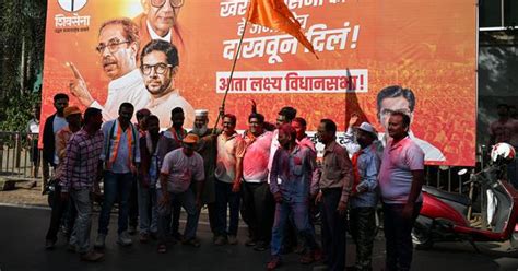 Maharashtra: Uddhav Sena files police complaint, puts up posters as ...