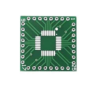 QFP/TQFP/LQFP/FQFP/SOP/SSOP32 To DIP Adapter/Breakout Board : Amazon.in ...