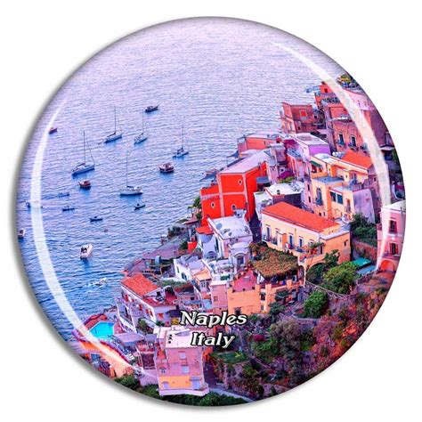 Buy Weekino Italy Naples Positano Fridge Magnet Travel Souvenir City ...