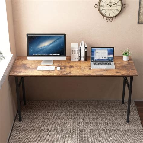 Buy Need Computer Desk Office Desk 62 inches Folding Table with BIFMA ...