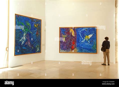France, Alpes Maritimes, Nice, Musee National Marc Chagall, the first ...