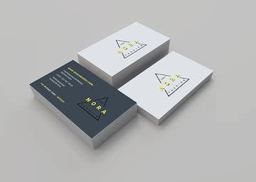 Lifted Business Cards Mockup download - graphberry.com