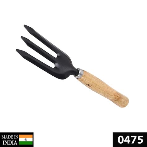 0475 Hand Weeding Fork (Steel, Black) – Amd-Deodap