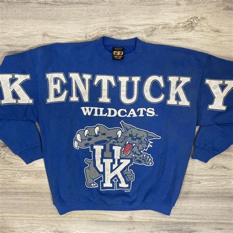 Vintage 90s university of kentucky sweatshirt... - Depop