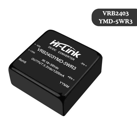 Buy Hi-Link 5WR3 DC-DC Converter 9-36V Input | Makerbazar