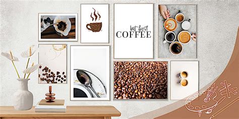 But First Coffee Wall Art Gallery Collection Posters Pack