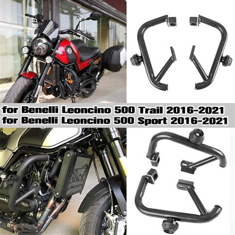Buy Lorababer Motorcycle Lower Sides Crash Bar Frame Bumper Guard for ...