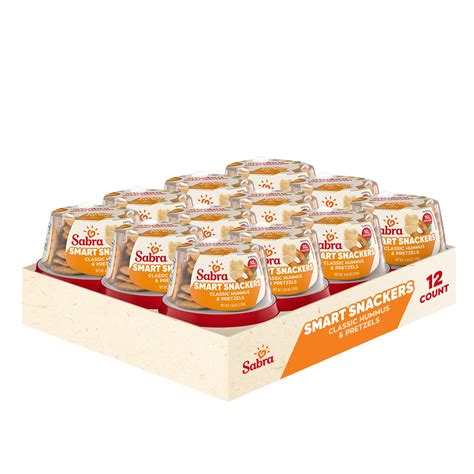 Order Sabra To Go Hummus, Classic and Pretzel Chips, Case | Fast Delivery