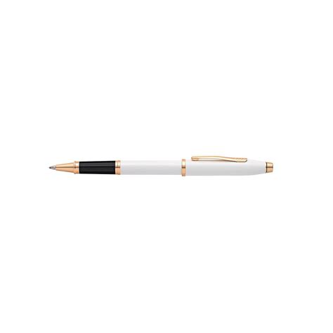 Cross At0085-113 Century Ii Pearlescent Lacquer Rollerball Pen – White ...