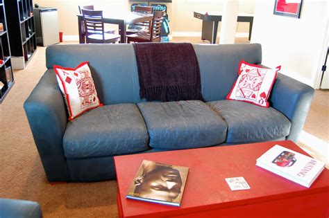 Shades of Amber: ASCP Leather Sofa