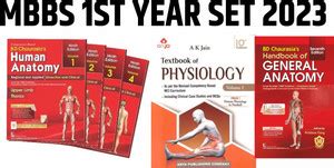 MBBS 1ST YEAR SET 2023 (Textbook Of Anatomy (Bd Chaurasia 9th Ed ...
