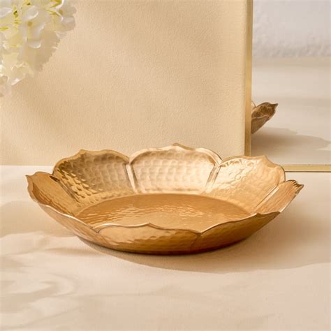 Buy Suvarna Aluminium Lotus Potpourri Bowl from Home Centre at just INR ...