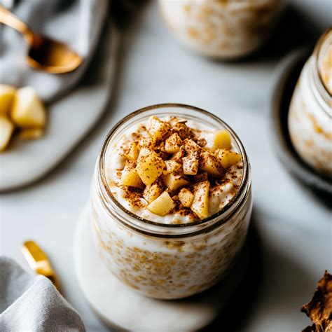 Apple Pie Overnight Oats Recipe | Tessa Recipes