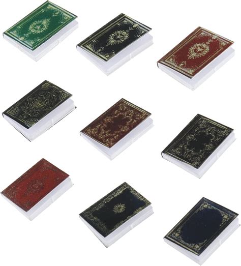 Sileni 1:12 Scale Miniatures Dollhouse Books Assorted Timeless ...